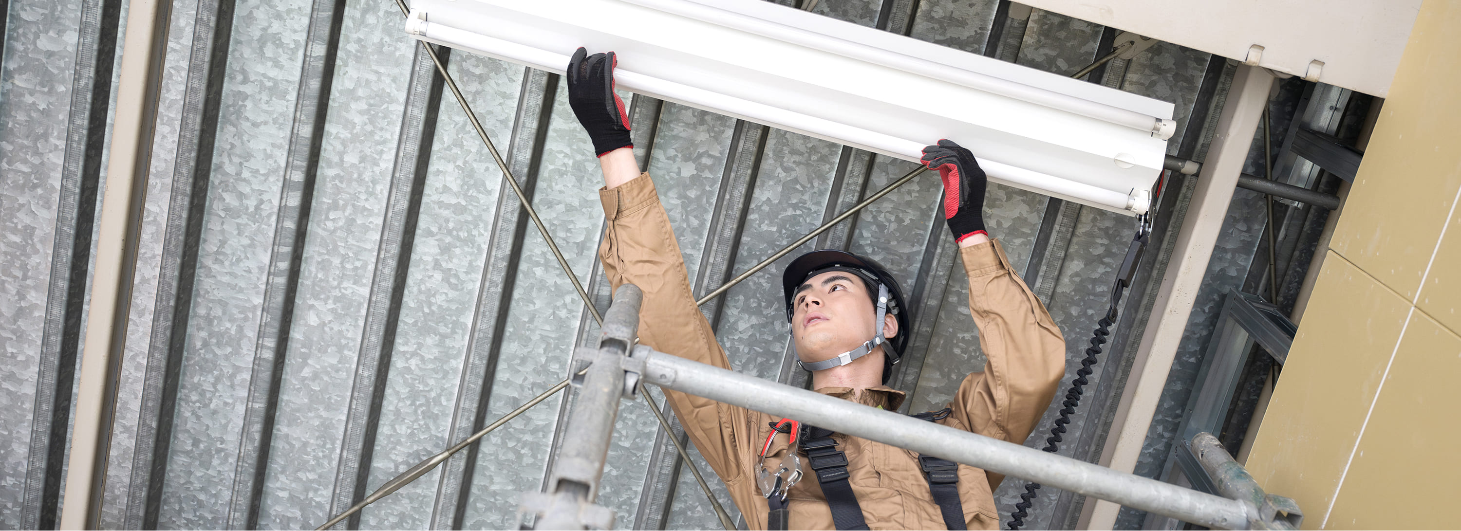 仮設電気設備工事