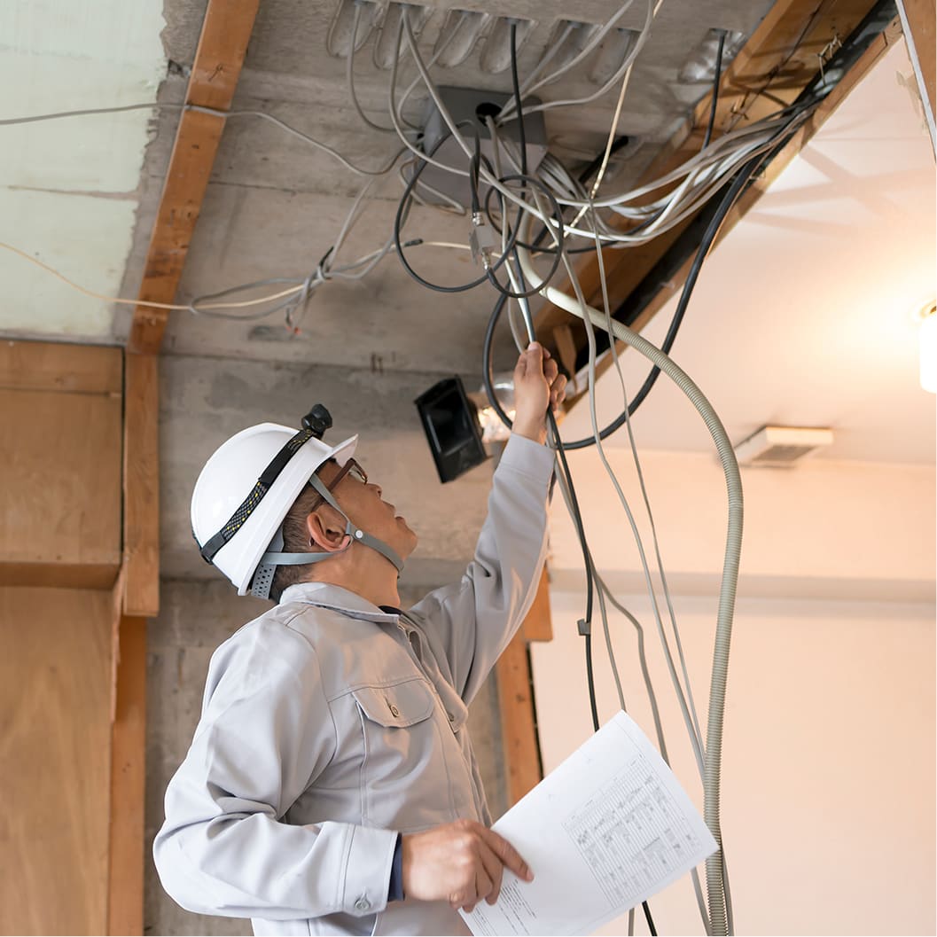 電気設備工事について