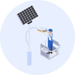 パネルの清掃や調整で性能を維持