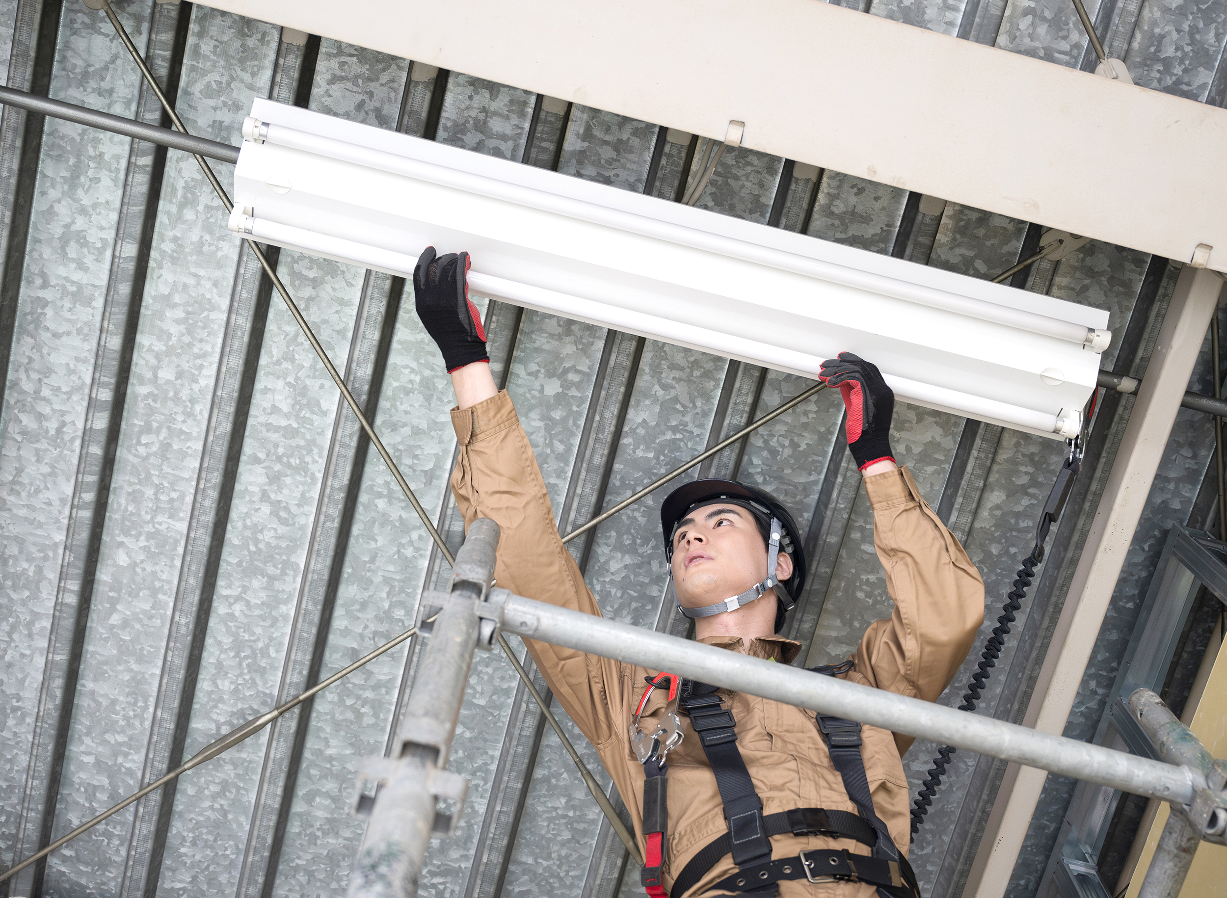 仮設電気設備工事