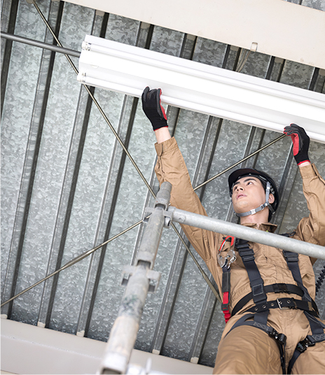 仮設電気設備工事